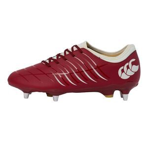 Canterbury Mens Phoenix 2.0 Team Soft Ground Rugby Boots / Red
